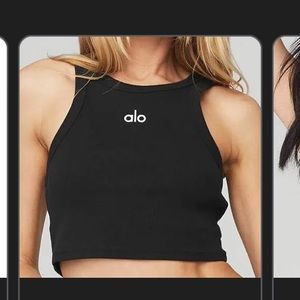 Aspire Tank Top Alo Yoga in Black